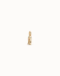 Charm de piercing bañado en oro de 18k de herradura