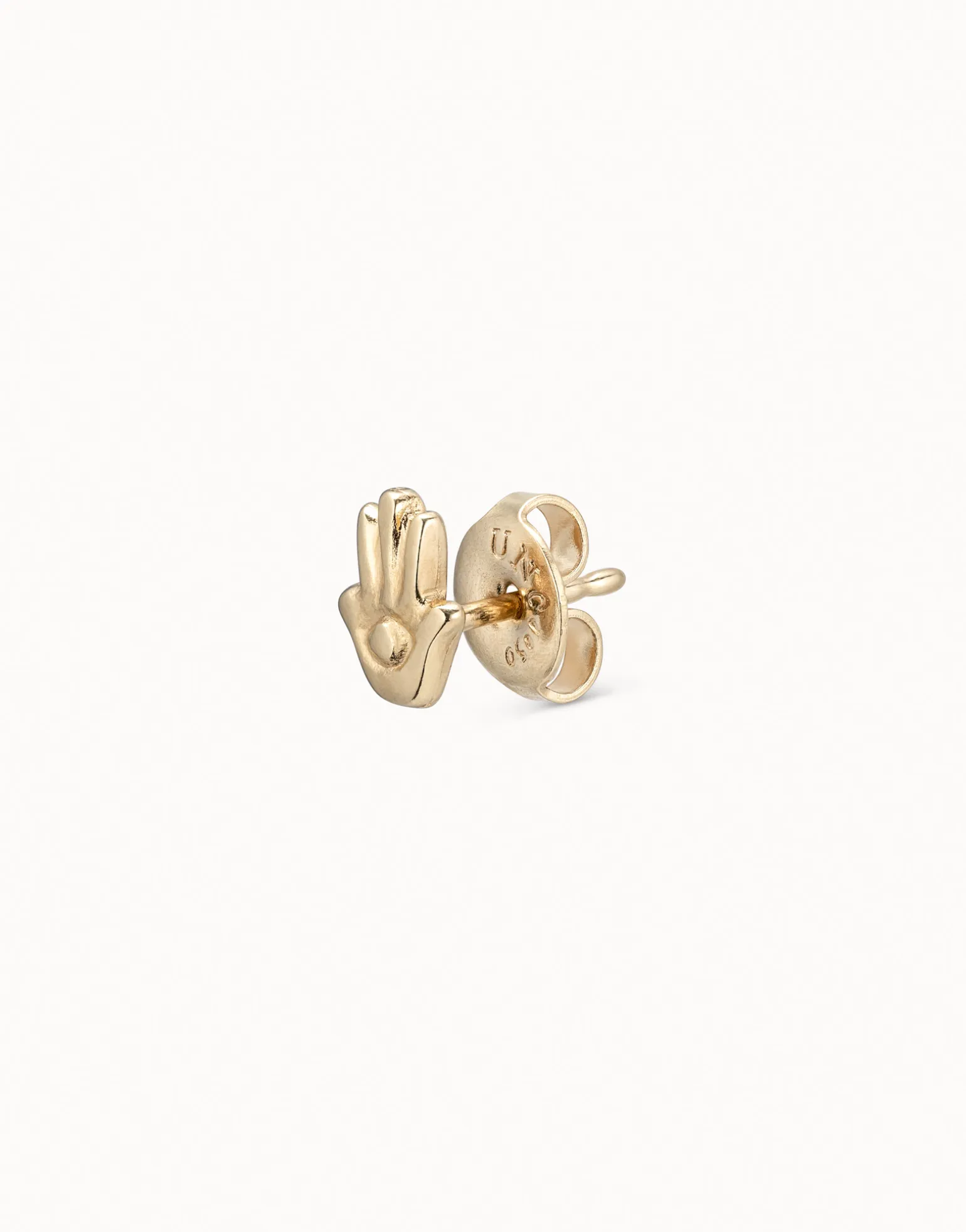 Piercing bañado en oro de 18k de mano de Fátima