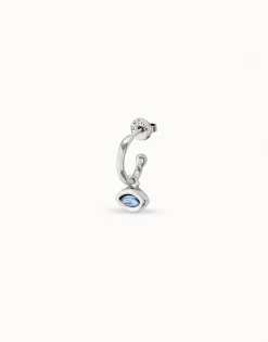 Piercing bañado en plata de ley de aro