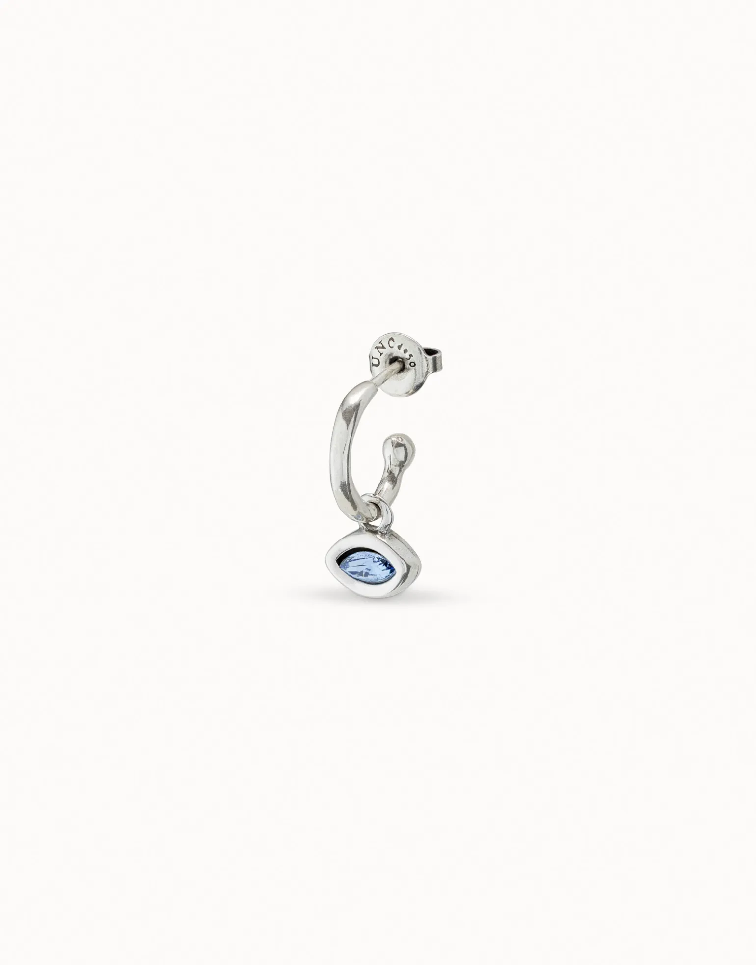 Piercing bañado en plata de ley de aro
