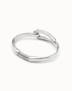 Pulsera bañada en plata de ley