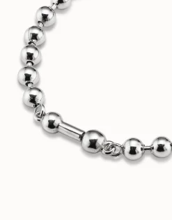 Pulsera de cadena bañada en plata de ley